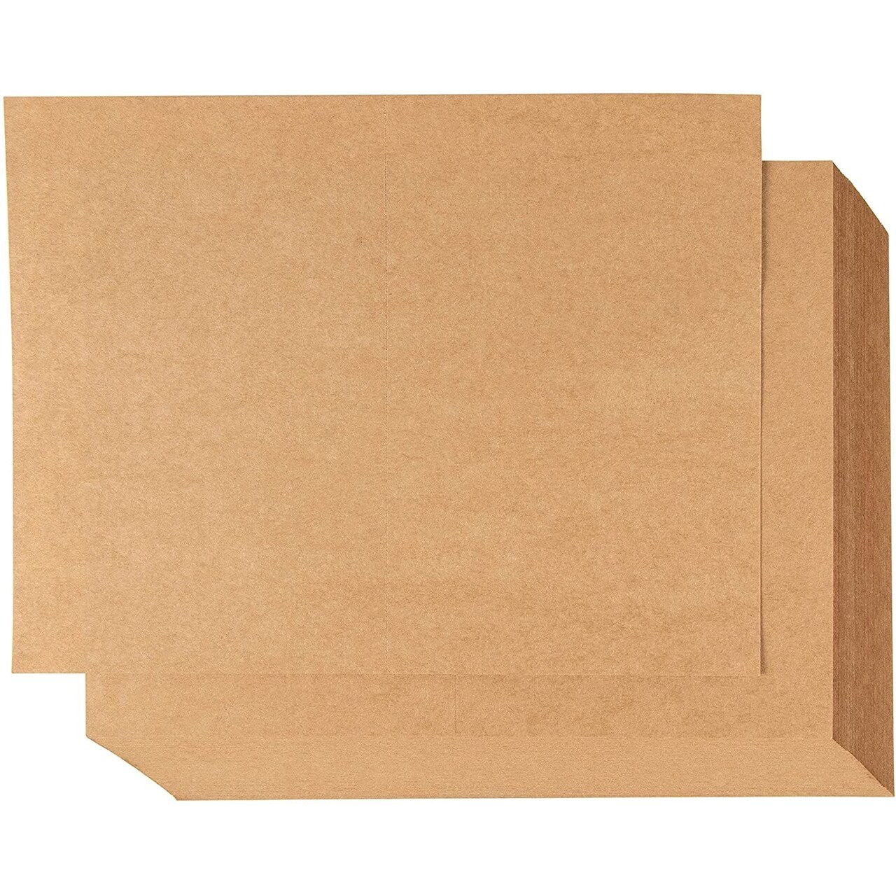 Blank Postcards - 100-Sheet Kraft Paper Postcards, Printable Blank Note  Cards for Inkjet and Laser Printers, 2 Per Page 200 Cards in Total,  Perforated, 170GSM Cardstock 5.5 x 8.5 Inches